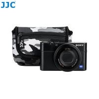 ราคา JJC กระเป๋ากล้อง นีโอพรีน กระเป๋ากล้องคอมแพคสำหรับ Sony ZV1 RX100VII RX100VI Ricoh GRIIIX GR3 Olympus TG5 TG4 TG3 Fuji XF10 Panasonic TS30 Canon G7XMIII SX720 G7XMII กล้อง (21547206333)