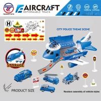 ราคา Lulufafa COD เครื่องบินของเล่นขนาดใหญ่ แถมรถ 3 คันและเฮลิคอปเตอร์ เครื่องบินถอดประกอบได้ ของเล่นเสริมพัฒนาการ ของเล่นเด็ก (22607684353)