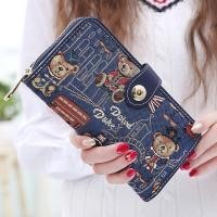 ราคา Lingjia Xiaofei กระเป๋าสตางค์ผู้หญิงแบบใหม่2021กระเป๋าคลัทช์ลายหมีน้อยใส่บัตรหลายช่องแบบยาวสำหรับผู้หญิงกระเป๋าสตางค์อเนกประสงค์กระเป๋าสตางค์ (22346994300)