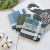 ราคา Hanky House ผ้าเช็ดหน้าชาย Gentleman ชุด3ผืน ผ้าเช็ดหน้า cotton ผ้าเช็ดหน้าทอลายเนื้อดี ขนาด43x43ซม (16081482052)