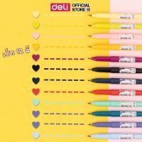 ราคา ชุดมาร์คเกอร์ 2 หัว Deli ปากกามาร์คเกอร์ 0 5 mm 1 2 mm ปากกาเมจิก ปากกาตัดเส้น งานศิลปะ เส้นคมชัด สีสวย เครื่องเขียน (21894204238)