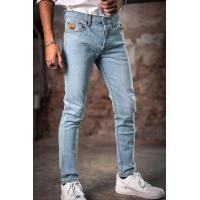 ราคา กางเกงยีนส์ชาย Winsman กางเกงยีนส์ขายาวทรงเดฟผ้ายืด กางเกงยีนส์ชายทรงขาเดฟสกินนี่ผ้ายืด (7119504314)