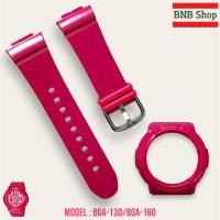 ราคา สายนาฬิกา Baby G รุ่น BGA 130 ของแท้100 (22697745801)