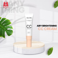 ราคา NEW ALESE Airy Brightening CC Cream อะลิเซ่ ซีซีครีมกันแดด ซีซีครีม 15g (22665582310)
