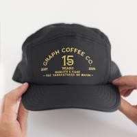 ราคา GRAPH หมวกแก๊ปผ้าไนลอน 5 PANEL CAP 15TH YEARS (22073816778)