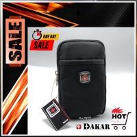 ราคา โปรโมชั่น กระเป๋าผ้า DAKAR A 23 109 ร้อยเข็มขัด ห้อยได้ คลาสสิค ผ้าไนลอน ละเอียด อย่างดี ใส่โทรศัพท์ได้ถึง 5 6 นิ้ว จัดส่งสินค้ารวดเร็วทันใจ (9644426778)