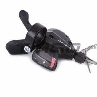 ราคา Shimano Altus SL M310 3 7 8จักรยานความเร็วเอ็มทีบีจำแลงเกียร์คันเกียร์ Rapidfire Black (21511787261)