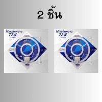 ราคา โคมไฟซาลาเปา แผงไฟแม่เหล็ก แผงไฟ ไฟเพดานLED แผงโคมไฟเพดาน LED กลม ขนาด 24W 36W 48W 72W แสงขาว (22688990538)