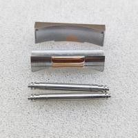 ราคา 2pcs 20mm Curved End Link Endlink Just For Rolex Watchband For Submariner Watch Band Rubber Leather Strap Seamless Connection (19709791461)