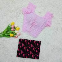 ราคา ชุดเซ็ทเสื้อฉลุลูกไม้มาคู่ผ้าถุงผ้าปาไทยลายดอกไม้ตัดเย็บสำเร็จทั้งชุดพร้อมใส่พร้อมส่ง size s mค่ะ (21372383413)