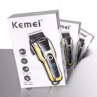 ราคา สินค้าพร้อมส่ง แบตตาเลี่ยนKEMEI KM 1990 แบตตาเลี่ยน ปัตตาเลี่ยนตัดผมไฟฟ้าไร้สาย พร้อมที่รองหวี 4 ชิ้น (7938210440)