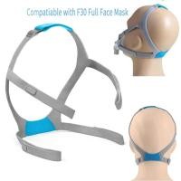 ราคา CPAP Headgear Replacement Head Strap For ResMed AirFit F30 Full Mask Respirator Adjustable Home Use (21619585757)