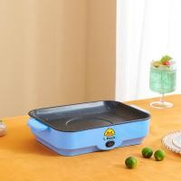 ราคา เตาย่างไฟฟ้าสำหรับใช้ในครัวเรือนเตาบาร์บีคิวแบบไร้ควันกระทะไฟฟ้าไม่ติด (22511252525)