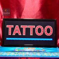 ราคา ป้ายไฟ TATTOO ป้ายไฟตัวอักษร ป้ายไฟวิ่ง ป้ายไฟled ป้ายไฟร้าน วัสดุคุณภาพสูง เสียบปรับใช้ได้ทันที่ ประหยัดไฟ (21157271499)