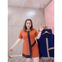 ราคา ใหม่ Set 2 ชิ้นขาสั้นสาวอวบ เซ็ทขาสั้นสีโทนชายเสื้อไม่เท่ากันไซส์ใหญ่สาวอวบ Free size 40 50 นิ้ว ใส่สวย เป็นผ้าวูลเวฟ (22187425004)