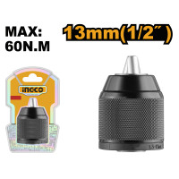 ราคา INGCO หัวจับดอกสว่าน หัวจับดอกสว่านไร้สาย ขนาด 13 มม 1 2 นิ้ว รุ่น KC13201 Keyless chuck ใช้กับสว่านกระแทกไร้สาย รุ่น CIDLI20602CDLI20602 อะแดปเตอร์หัวสว่าน (22185393515)