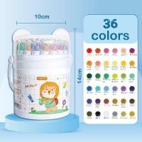 ราคา พร้อมส่งจากไทย สีเทียนอนุบาล 36สี ปลอดสารพิษ ปลอดภัยปลอดสารพิษเด็กไม่แท่ง สีเมจิก หมุนแกนสำหรับเด็ก Crayons (22487148373)