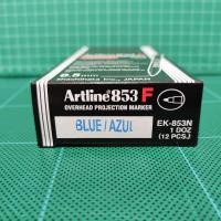 ราคา ปากกาเขียนแผ่นใส อาร์ทไลน์ Artline 853F หัวแหลม 0 5มม เลือกสีด้านใน (15601782339)