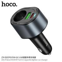 ราคา HOCO Z56 หัวชาร์จในรถพร้อมช่องจุดบุหรี่ ชาร์จเร็ว PD35W QC3 0 มี 2 พอร์ต 1USB 1Type C (22372597693)
