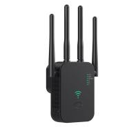 ราคา 1200Mbps Wireless WiFi Repeater สัญญาณ WiFi Booster Dual Band 2 4G 5G WiFi Extender 802 11ac Gigabit WiFi เครื่องขยายเสียง WPS เราเตอร์ (21947505706)