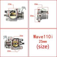 ราคา ลิ้นเร่ง WAVE110I เรือนลิ้นเร่งแต่ง WAVEi 2011 2018 DREAM SUPERCUP ขนาด25 28 29 30มม ปากสั้น ล้วงปาก ตีรหัส w110i เวฟ110I (20023216840)