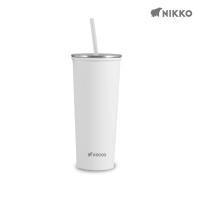 ราคา NIKKO แก้วน้ำสเตนเลส พร้อมหลอด 0 63 ลิตร NK TW BK063 (21750721261)