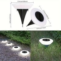 ราคา Solar Lawn Light Outdoor Waterproof Warm White Decorative garden Light Landscape Ground Burial Lamp for House Villa (21638837565)