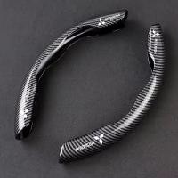 ราคา เคสป้องกันพวงมาลัยพวงมาลัยรถยนต์เคสกันลื่นพวงมาลัยใยคาร์บอนมิตซูบิชิสำหรับ Mitsubishi Xpander Cross Pajero Outlander Sport คราส Attrage Triton Colt Mirage (20457006874)