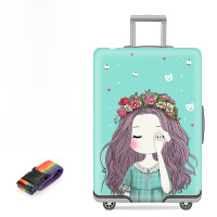 ราคา หนาขึ้น ทนต่อการสึกหรอ ยืดได้ ผ้าคลุมกระเป๋าเดินทางกระเป๋าเดินทางกระเป๋าเดินทางกระเป๋าป้องกันดึงกล่องก้านฝุ่นสําหรับกระเป๋าเดินทางขนาด 20 24 28 30 นิ้ว (10721041861)