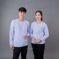 ราคา เสื้อกาวน์แขนยาว คอกลม ผ้าวาเลนติโน่ ไม่มีโลโก้ มุกยูนิฟอร์ม (7548191205)