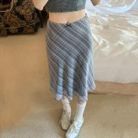 ราคา กระโปรงรัดสะโพกลายสก๊อตสีตัดกันแมทช์ง่ายคลุมสะโพกเอวสูงวินเทจสไตล์ฝรั่งเศสชิคๆสไตล์เกาหลีสำหรับฤดูใบไม้ผลิกระโปรงหางปลากระโปรงผู้หญิง (21873738867)