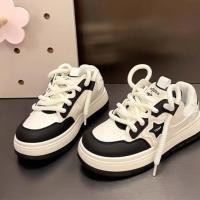 ราคา NO Q90มาใหม่ รองเท้าผ้าใบ แฟชั่นผู้หญิง รองเท้าสีขาว การออกแบบเฉพาะกลุ่มเรียบง่ายและใจกว้าง รงตัวสบาย แบบสวยน่ารักใส่เที่ยวใส่ทำงานได้ ไซส์ 35 42 (21435678459)
