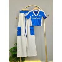 ราคา ชุดเซ็ท2ชิ้น เสื้อกีฬา กางเกงขายาวคาร์โก้ พร้อมส่ง (22222575055)