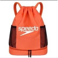 ราคา ใหม่ Speedo Speed Ratio เต่าแห้งเปียกแยกชุดว่ายน้ำ Drawstring กระเป๋าเป้สะพายหลังกันน้ำสายรัดปากถุงชายหาด สองชั้น (22158866124)