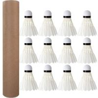 ราคา TRADER 3 6 12Pcs มืออาชีพอย่างมืออาชีพ ลูกขนไก่แบดมินตัน ขนห่านขาว ทนทานต่อการใช้งาน อุปกรณ์ฝึกแบดมินตัน ของใหม่ อุปกรณ์เสริมเสริม ลูกแบดมินตันลูก ของใช้ในครัวเรือน (21815169204)