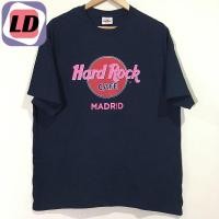 ราคา LD เสื้อยืดแขนสั้น พิมพ์ลาย Hard Rock Cafe ทรงหลวม สไตล์วินเทจ เรโทร แฟชั่นอเมริกัน สําหรับผู้ชาย และผู้หญิง (17343105631)