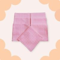 ราคา ผ้าเช็ดหน้าสีชมพู ผ้าเช็ดหน้า เนื้อผ้าหนา นุ่ม ทนทานไม่ขาดง่าย ดูดซับน้ำได้ดี พกพาสะดวก (22840161819)