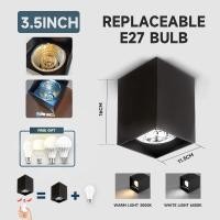 ราคา LED ดาวน์ไลท์ โคมไฟดาวน์ไลท์ โคมดาวน์ไลท์ Downlight E27 หลอดไฟ โคมไฟ ฝังตัว ดาวไลท์ โคมไฟเพดาน ไฟสปอร์ตไลท์ โคมกระป๋อง (20968774138)