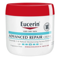 ราคา ยูเซอริน Eucerin Advanced Roughness Repair Hand Cream 454g Fragrance Free ครีมบำรุงผิวกาย ยูเซอริน โลชั่นบำรุงผิวกาย Moisturizing ผิวแพ้ง่าย โลชั่นบำรุง ครีมทามือ บำรุงเท้า ผิวแห้ง หยาบกร้าน ครีมบำรุง