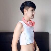 ราคา TomFin เสื้อกล้ามทอมฟิน เสื้อกล้ามทอม เสื้อกล้ามทอม ครึ่งตัว (8817848270)