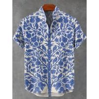 ราคา เสื้อพิมพ์ลายวินเทจแบบไทย ๆ สำหรับผู้ชาย เสื้อเชิ้ตแขนสั้นพิมพ์ลายประจำวันแบบสบาย ๆ สำหรับผู้ชาย เสื้อเชิ้ตแขนสั้นพิมพ์ลายวินเทจสำหรับผู้ชาย เสื้อเชิ้ตแขนสั้นพิมพ์ลายวินเทจสำหรับผู้ชาย (22344614075)
