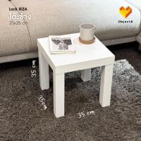 ราคา โต๊ะข้าง IKEA สีขาว 55x55 cm 35x35 cm LACK (21803480924)