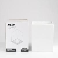 ราคา EVE โคมไฟดาวน์ไลท์ ติดลอย ทรงสี่เหลี่ยม ขนาด 4 นิ้ว และ 6 นิ้ว โคมสีดำ ขาว ขั้วหลอด E27 ไม่รวมหลอดไฟ (18092314496)