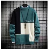 ราคา เสื้อกันหนาวไหมพรมชาย เสื้อหนาวชาย เสื้อสเวตเตอร์คอกลมหลวมเสื้อไหมพรมคู่รัก (20585315046)