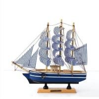 ราคา พร้อมส่ง เรือสำเภา โมเดลเรือ งานไม้แท้ เรือมงคลเสริมฮวงจุ้ยเสริมดวง ของประดับตกแต่งบ้านสิริมงคล คละแบบ คละสี (22709343042)