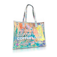 ราคา พร้อมส่ง Hologram Bag Coffee Lover กระเป๋าโฮโลแกรม สะพายข้าง (22636198804)
