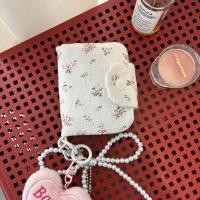 ราคา ใหม่ กระเป๋าใส่เหรียญ ผ้าแคนวาส หลายชั้น ลายดอกไม้น่ารัก (21888706922)