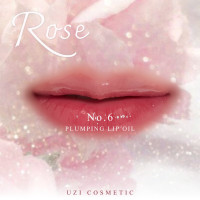 ราคา NEW UZI ROSE PLUMPING LIP OIL ลิปออย ริมฝีปากฉ่ำวาว อิ่มน้ำ สารสกัดจากธรรมชาติ ลิปบำรุง ลิปออยล์ (22699187735)