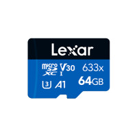 ราคา microSD Card Lexar High Performance 633x microSDHC microSDXC UHS I 64 128 GB เมมโมรี่การ์ด (21714451224)