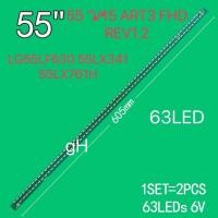 ราคา หลอดแบล็คไลท์ทีวีLG รุ่น 55LF630T 55LX341C 55LX761H 55LF630T LED 63 63 หลอด (21914755274)